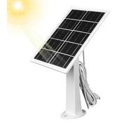 Panneau Solaire pour Appareil Photo,Chargeur Solaire Imperméable Type C pour Téléphone Portable | Chargeur Charge Rapide pour Randonnée Camping Téléphones Arrière-Cour Voyage Extérieur