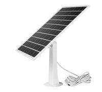 Panneau Solaire pour Appareil Photo - Chargeur Solaire Imperméable Type C pour Téléphone Portable - Chargeur Efficace Charge Rapide pour Randonnée Camping Téléphones Arrière-Cour Voyage