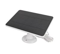 Panneau Solaire pour Caméra de sécurité, Chargeur Solaire étanche 4W 5V,Chargeur de Panneau Solaire pour Caméra Arlo Pro 4 Ultra 2 Pro 3 Ultra Pro 5S Pro 3, Support Réglable à