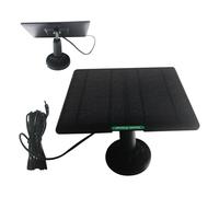 Panneau solaire pour caméra de sécurité - Chargeur solaire étanche 50 W | Générateur solaire portable à économie d'énergie pour caméras d'extérieur et sonnettes