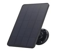 Panneau Solaire pour Caméra de Sécurité, Chargeur USB Rechargeable, 4W pour Caméra Extérieure sans Fil, Lampe, Ventilateur, Pompe à Eau