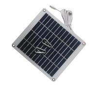 Panneau solaire pour caméra extérieure, 50 W, 12 V, type C, étanche, accessoire de jardin, panneau de charge solaire, pour camping, voyage, urgence, voiture, pêche, tempête, voyage, ferme, maison