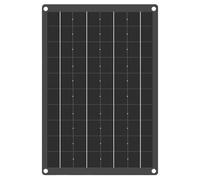 Panneau Solaire pour Camping, Chargeur De Tablette Étanche 10W, Chargeur De Téléphone Portable Solaire, pour Camping, Randonnée, Voyage en Plein Air, Charge de Téléphone, Ventilateur, Lampe, Batterie