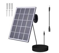 Panneau solaire pour interphone à anneau,panneau solaire pour caméra de sécurité IP65