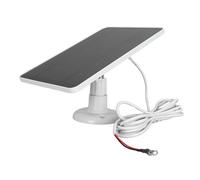 Panneau Solaire pour Sonnette Google Nest, Panneau Solaire 10 W de Charge avec Port en Forme de U, Chargeur Solaire étanche IP66 pour Sonnette Google Nest avec Câble de Charge de