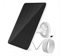 Panneau solaire pour sonnette vidéo Ring, 5 W, compatible avec les modèles 2, 3 et 3+.
