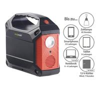Panneau solaire Powerbank - revolt - HSG-420 - 100 W pliable - Batterie Li-Ion 155 Wh - Idéal camping
