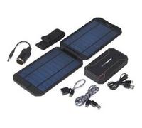 Panneau solaire - Powertraveller - EXTREME2 Panneau solaire et batterie - 12000 mAh Noir G