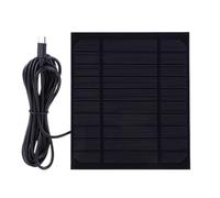 Panneau Solaire Pratique De Type C - Banque De Batteries Résistante Aux Intempéries, Réseau De Cellules À Haute Efficacité, Kit d'alimentation pour Éclairage De Voie, Photovoltaïque pour Appare