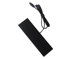 Panneau solaire rechargeable, banque solaire pliable 5 W 5 V | chargeur rapide pour téléphones portables | pour appareil photo lanterne d'urgence électrique camping randonnée voyage