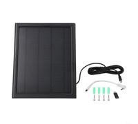 Panneau solaire résistant aux intempéries pour Ring Spotlight Cam Pro (Noir)
