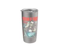 Panneau solaire Science Halloween Photons de terreur Vampire Gobelet isotherme en acier inoxydable double paroi