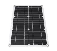Panneau solaire semi-flexible 18 V 20 W monocristallin haute efficacité étanche pour voiture, camping-car, yacht, bateau