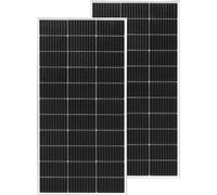 Panneau solaire, sortie de puissance 120W/240W, haute efficacité 24%,2 pièces 120 W