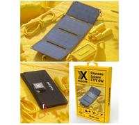 Panneau solaire Ultra Mince ETFE 6W pliable portable monocristallin 2 ports USB Pour Plein air chargeur solaire portable 6W