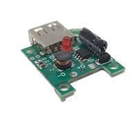 Panneau solaire USB 5 V 2 A, module de banque d'alimentation intelligent avec redémarrage automatique pour téléphone, tablette, appareil photo, métal ABS vert, 1 ensemble