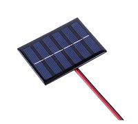 Panneau solaire USB 5W/3W/1W Kit de panneau extérieur Portable générateur chargeur complet for téléphone portable batterie Une énergie Efficace Fiable(2pcs 1W 3V No USB)