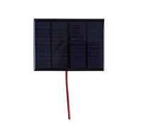 Panneau solaire USB 5W/3W/1W Kit de panneau extérieur Portable générateur chargeur complet for téléphone portable batterie Une énergie Efficace Fiable(3W 12V No USB)