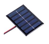 Panneau solaire USB 5W/3W/1W Kit de panneau extérieur Portable générateur chargeur complet for téléphone portable batterie Haute Efficacité Stable(1pcs No USB)