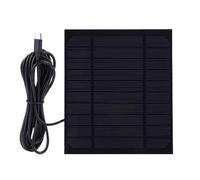 Panneau Solaire USB C, Panneau Solaire pour la caméra | Chargeur de Panneau Solaire d'économie d'économie d'énergie