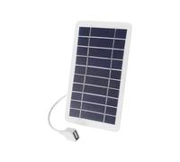 Panneau solaire USB portable - Module de charge pour appareils mobiles, chargeur solaire léger, accessoire d'alimentation externe, équipement de charge renouvelable pratique
