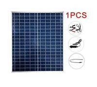 PANNEAU SOLAIRE - WOODOURS - Kit batterie externe panneau solaire 500W 12V, contrôleur 100A, maison, camping, RV KIT PHOTOVOLTAIQUE