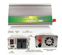 PANNEAU SOLAIRE - WOODOURS - Kit panneaux solaires 1000W 12V-220V, centrale électrique maison camping - avec onduleur