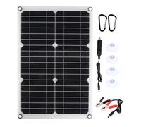 PANNEAU SOLAIRE - WOODOURS - Panneau solaire 1200W 12V, double USB, flexible, camping/voiture/téléphone, panneau seul
