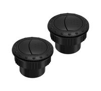 Panneau Sortie Climatisation Console Centrale Déflecteur De Ventilation Tableau Bord 60mm 2 Pièces Climatisation Toit Latéral Pour Voiture RV ATV A1176