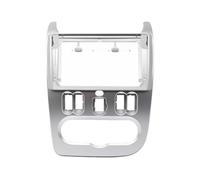 Panneau Stéréo Autoradio 2 DIN avec Lecteur DVD Et Façade D'autoradio pour Renault pour Logan 1 (2009-2015) KMAGE(9 inch)