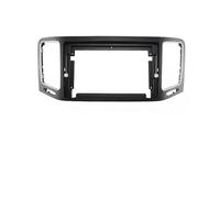 Panneau Stéréo Cadre D'autoradio 9 Pouces pour VW pour Sharan 2012-2018, Support De Tableau De Bord avec Gaine De Câble KMAGE(Only Frame)