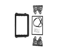 Panneau Stéréo Cadre De Garniture D'autoradio 2 DIN pour Skoda pour Fabia pour Octavia pour Superb pour Yeti KMAGE(178x102mm)