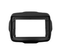 Panneau Stéréo Façade D'autoradio 9 Pouces 2DIN avec Faisceau Câblage Adaptateur Secteur pour Jeep pour Renegade 2014-2021(Only Frame)