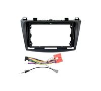 Panneau Stéréo Façade D'autoradio 9 Pouces pour Mazda 3 2010 2011 2012 Cadre De Panneau pour Autoradio DVD 2DIN
