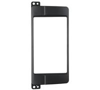 Panneau Stéréo Façade D'autoradio Cadre De Panneau Stéréo Double 2 Din Radio Fascia pour Série 3 E46 1998 1999 2000 2001 2002 2003 2004 2005 2006