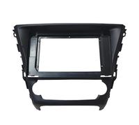 Panneau Stéréo Façade D'autoradio Façade D'autoradio 10 Pouces avec Lecteur MP5 Format 2 DIN pour Toyota pour Avensis pour Touring Sports 2015-2018(Only Frame)