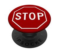 Panneau Stop pour Feux de Circulation routière PopSockets PopGrip Adhésif