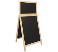 Panneau stop trottoir en bois 120x55 cm G