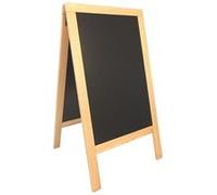 Panneau stop trottoir en bois 138x70 cm G