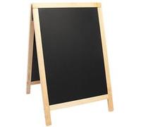 Panneau stop trottoir en bois 85x55 cm G