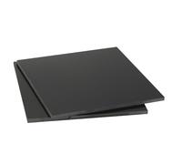 Panneau stratifié en plastique phénolique, Phenolic Plastic Board Resin Laminated Sheet Plate Black, Suitable for Mechanical Parts, 20cm X 25cm(Thickness:6mm)