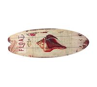 Panneau Suspendu Planche de Surf en Bois, Décoratif Rétro