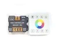 Panneau tactile 30A86, variateur de lumière et d'obscurité, contrôleur LED monochrome 5-24 V(RGB)