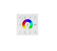 Panneau Tactile DMX Master Tactile RGB+CCT 4 Zones SKYDANCE T15