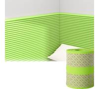 Panneau Tete de Lit à Coller, Rembourrage Mural Anti-Collision pour Enfants, 20x200cm Panneaux Muraux Rembourrés, Contre Le Froid/Chaleur Isolation, Facile à Installer(Vert,2pcs)