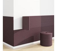 Panneau Tete de Lit à Coller, Rembourrage Mural Anti-Collision pour Enfants, 20x200cm Panneaux Muraux Rembourrés, Contre Le Froid/Chaleur Isolation, Facile à Installer(Coffee,2pcs)