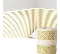 Panneau Tete de Lit à Coller, Rembourrage Mural Anti-Collision pour Enfants, 20x200cm Panneaux Muraux Rembourrés, Contre Le Froid/Chaleur Isolation, Facile à Installer(Off White,2pcs)