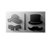 Panneau toilettes Plaque de signalisation toilette 3D, porte salle lavage, étiquette d'art murale autocollante, support Wc, panneau, décoration d'hôtel et maison(7,25x16cm (3mm thick))