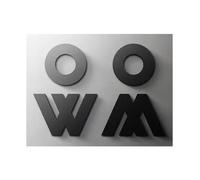 Panneau toilettes Plaque de signalisation toilette 3D, porte salle lavage, étiquette d'art murale autocollante, support Wc, panneau, décoration d'hôtel et maison(12,18x11cm (3mm thick))