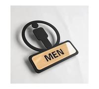 Panneau toilettes, Plaque suspendue for toilettes, salle de bains, toilettes, 13,5x15cm(2)